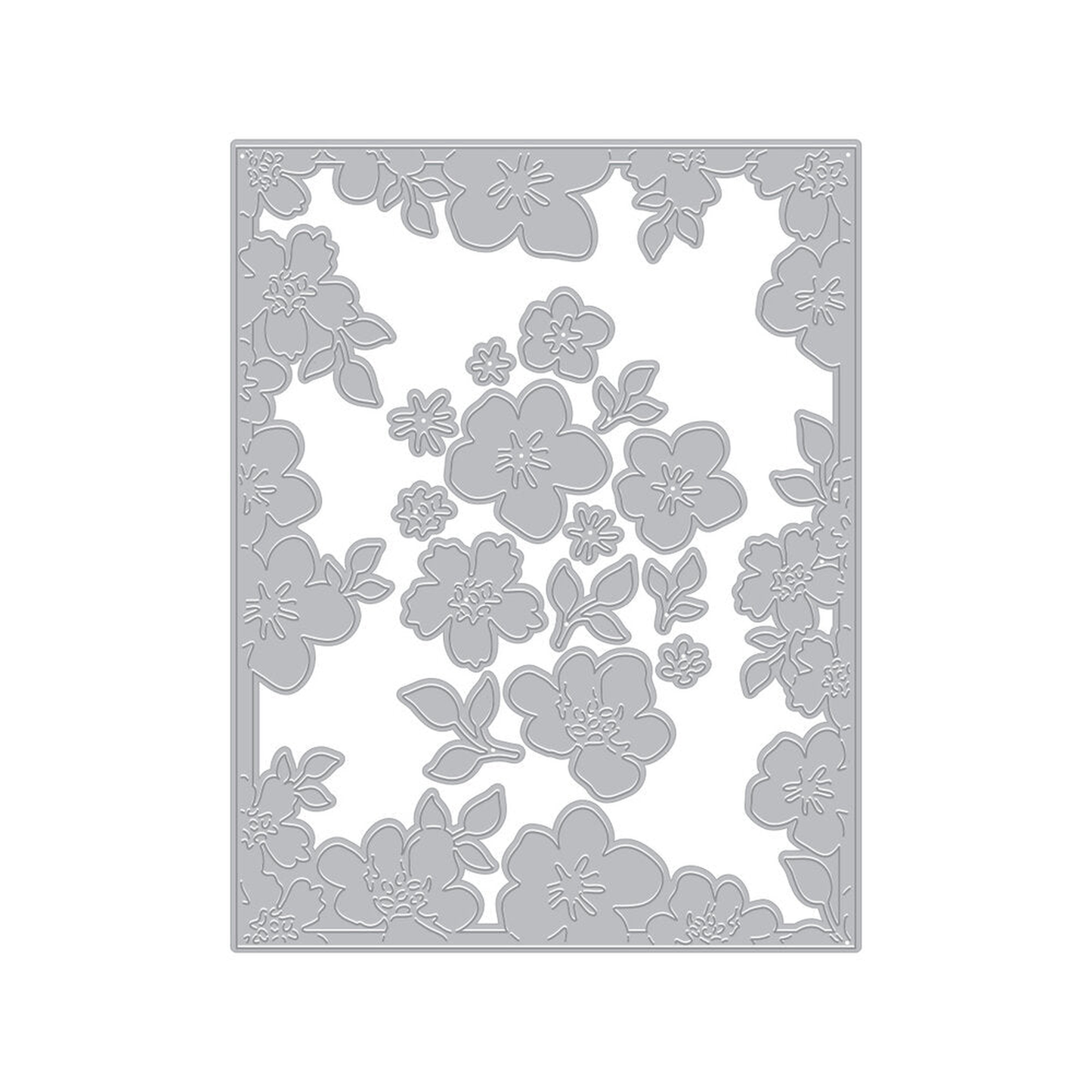 Fresh Flowers Floral Frame