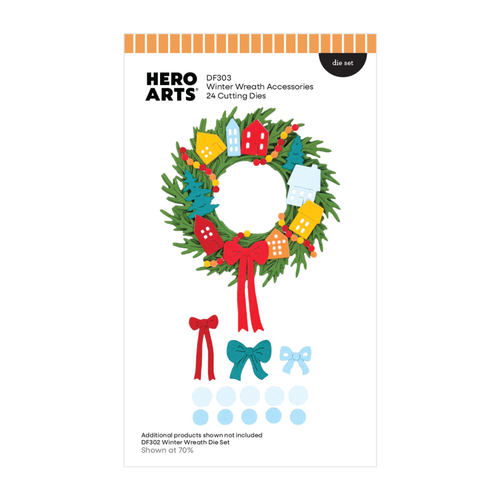 Home for the Holidays - Winter Wreath Accessories