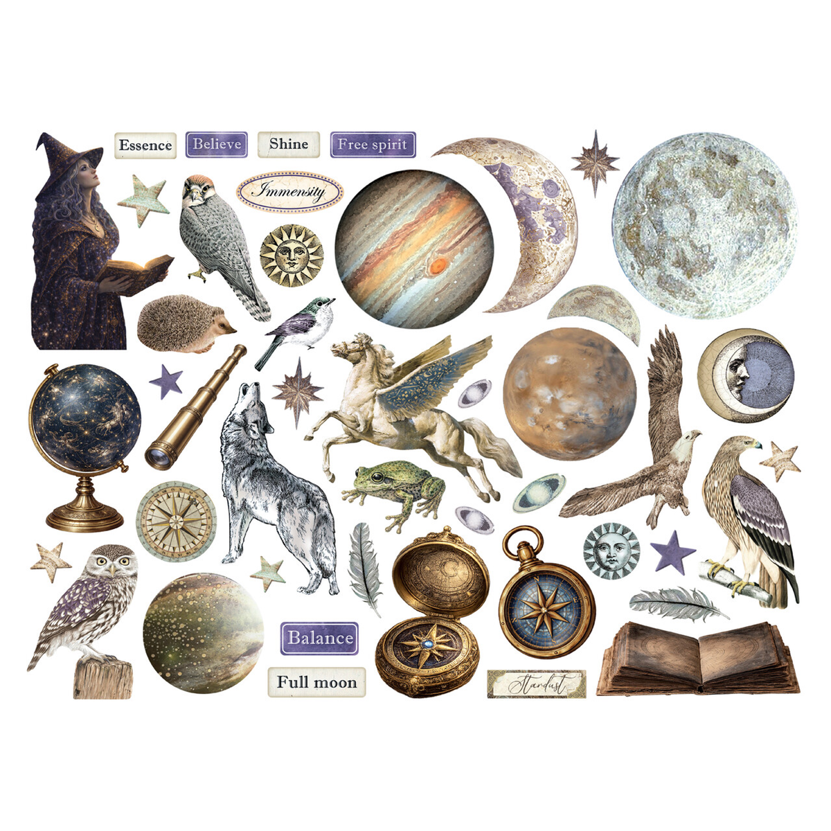 Cosmos Die Cuts Assorted