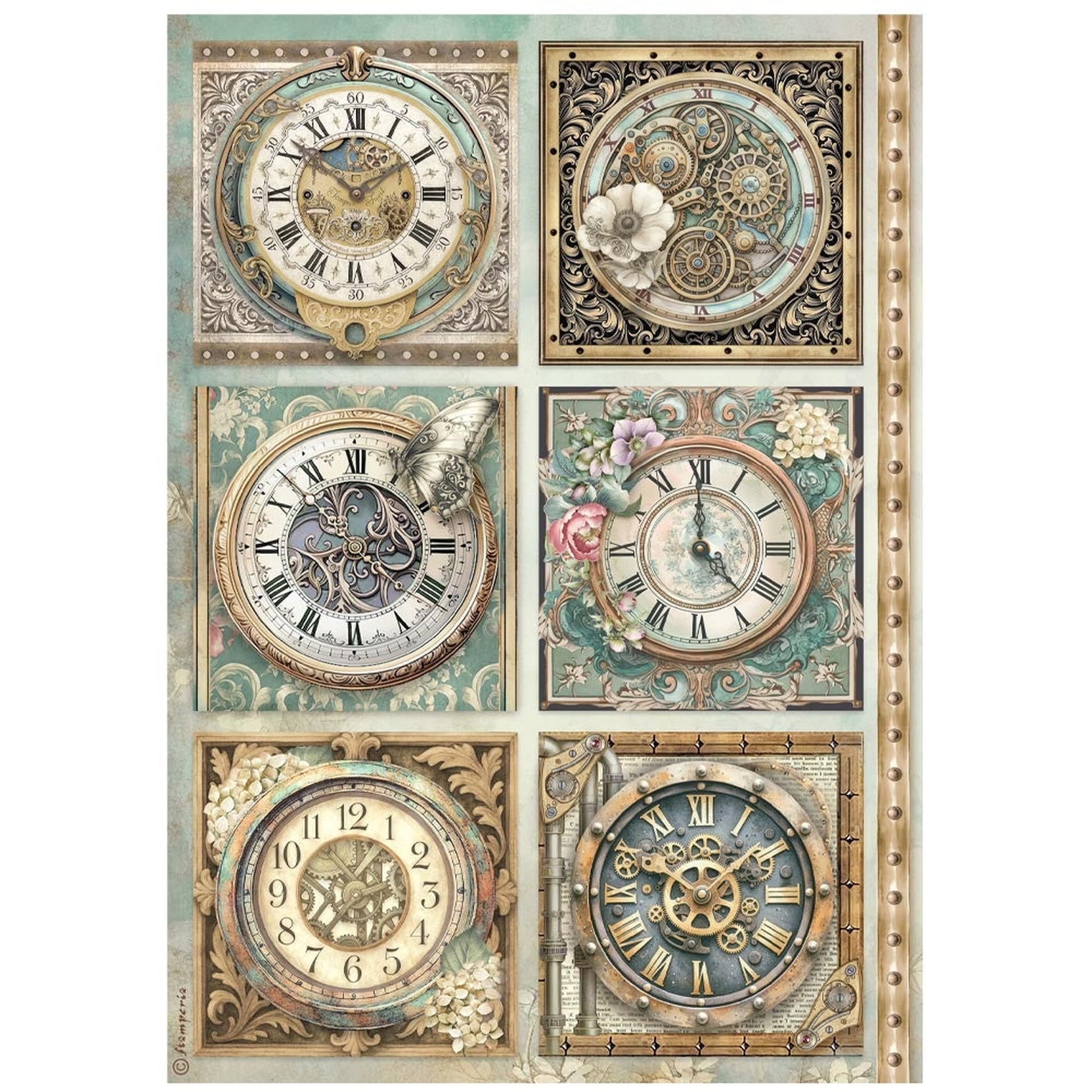 Gardens of Time - 6 Clocks