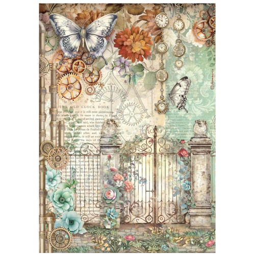Gardens of Time - Gate and Butterfly