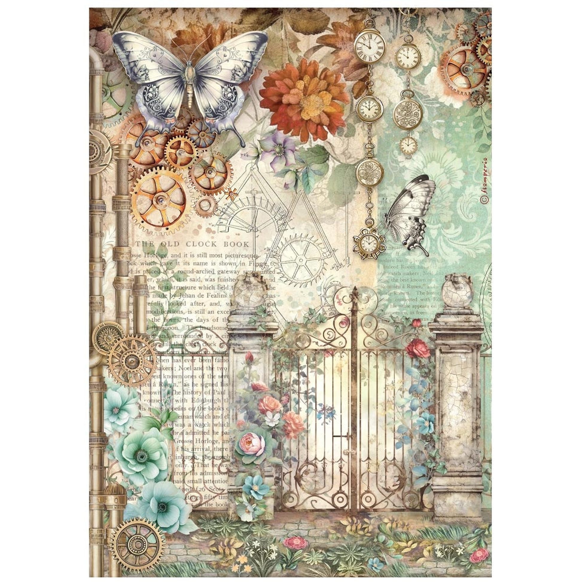 Gardens of Time - Gate and Butterfly