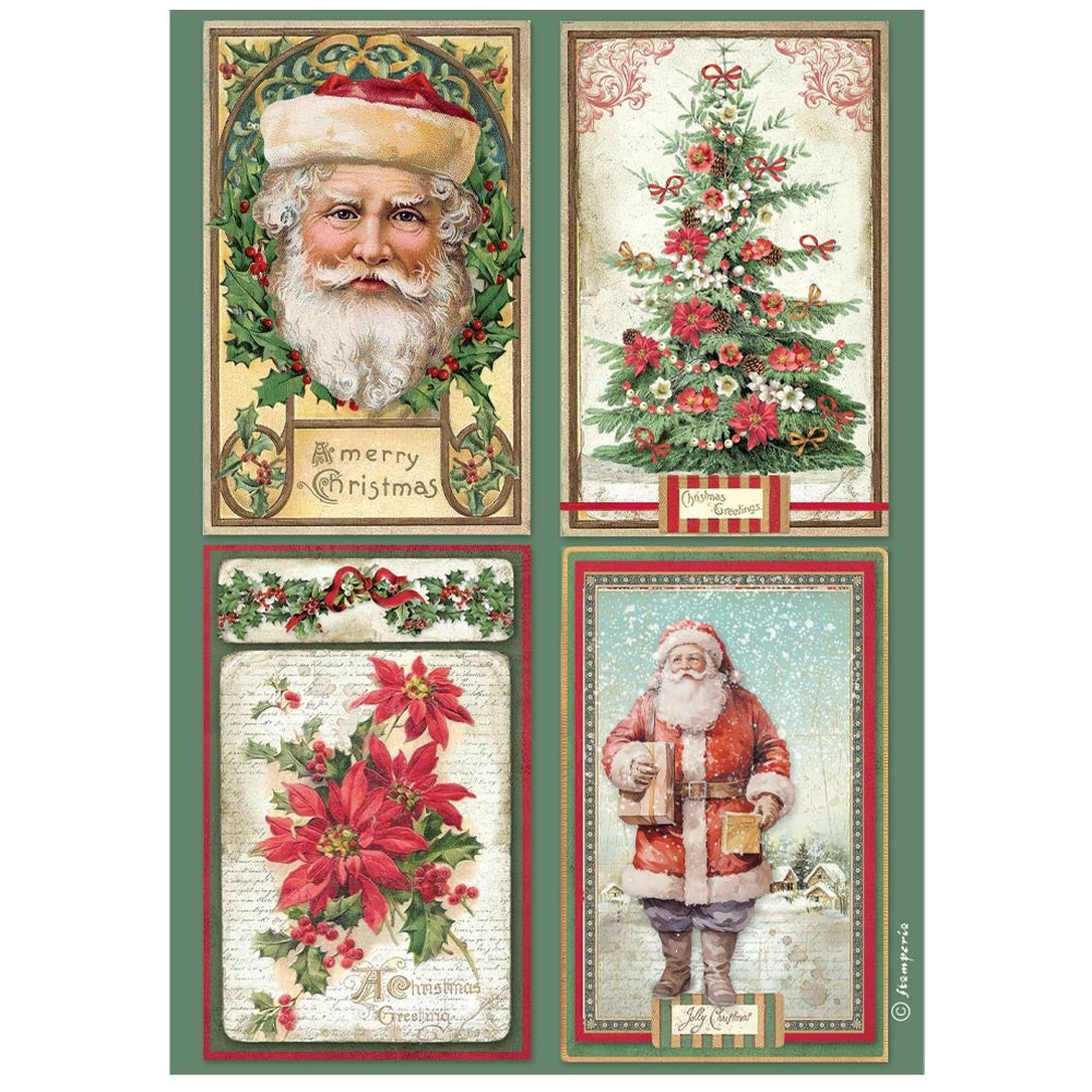 Classic Christmas - 4 Cards
