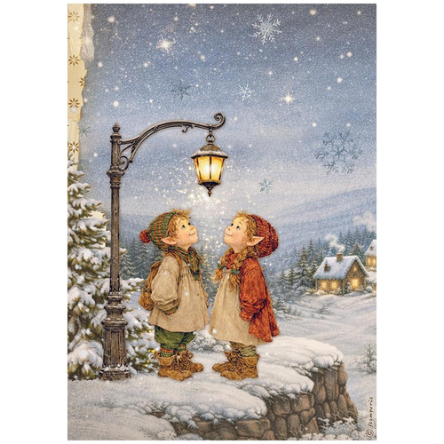 Silent Night Street Lamp