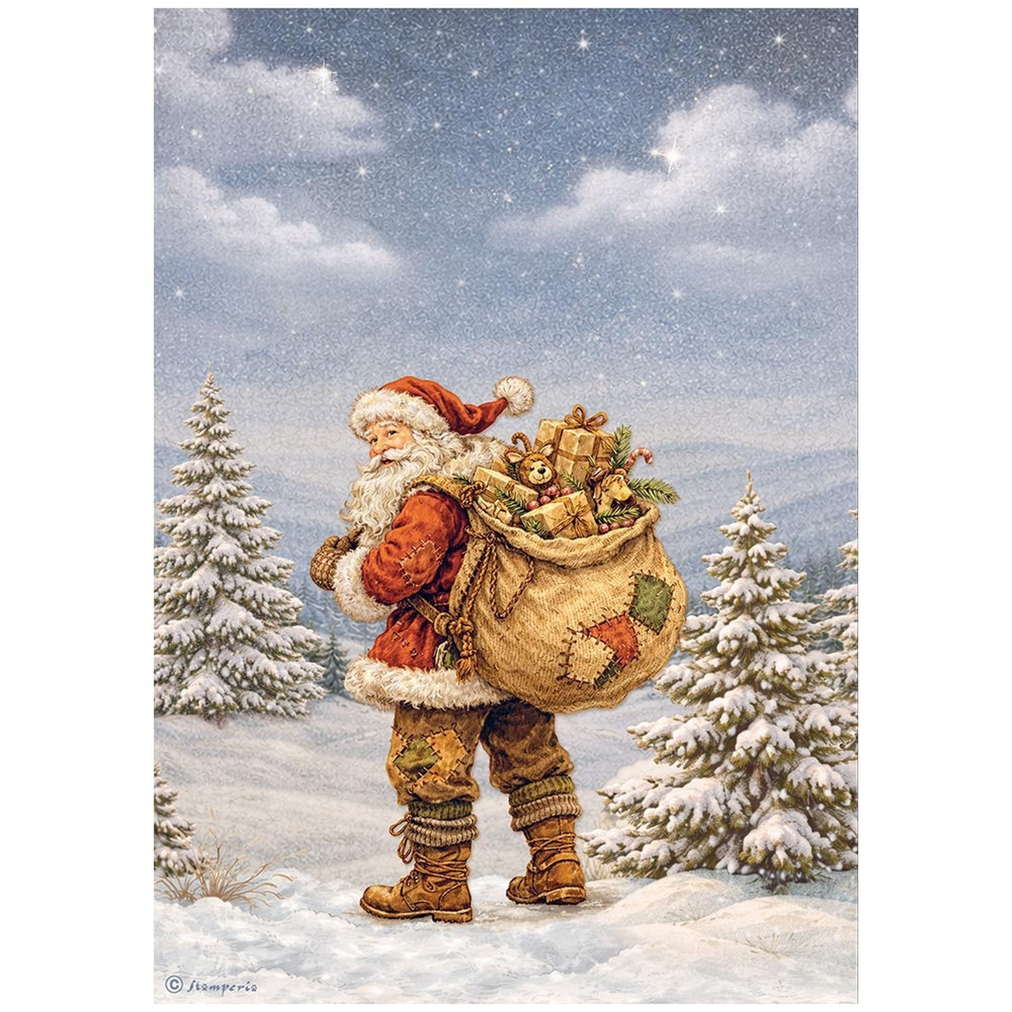 Silent Night Santa Claus