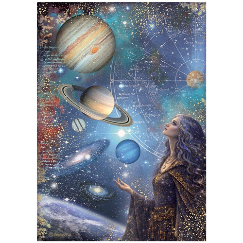 Cosmos Rice Paper Planets