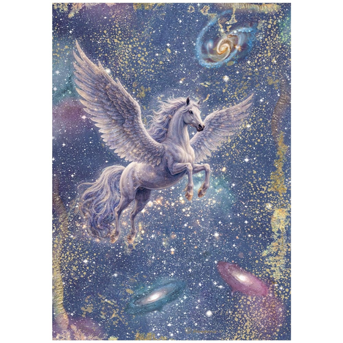 Cosmos Rice Paper Pegasus