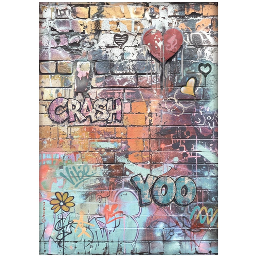 Furry Friends 2 Rice Paper Graffiti