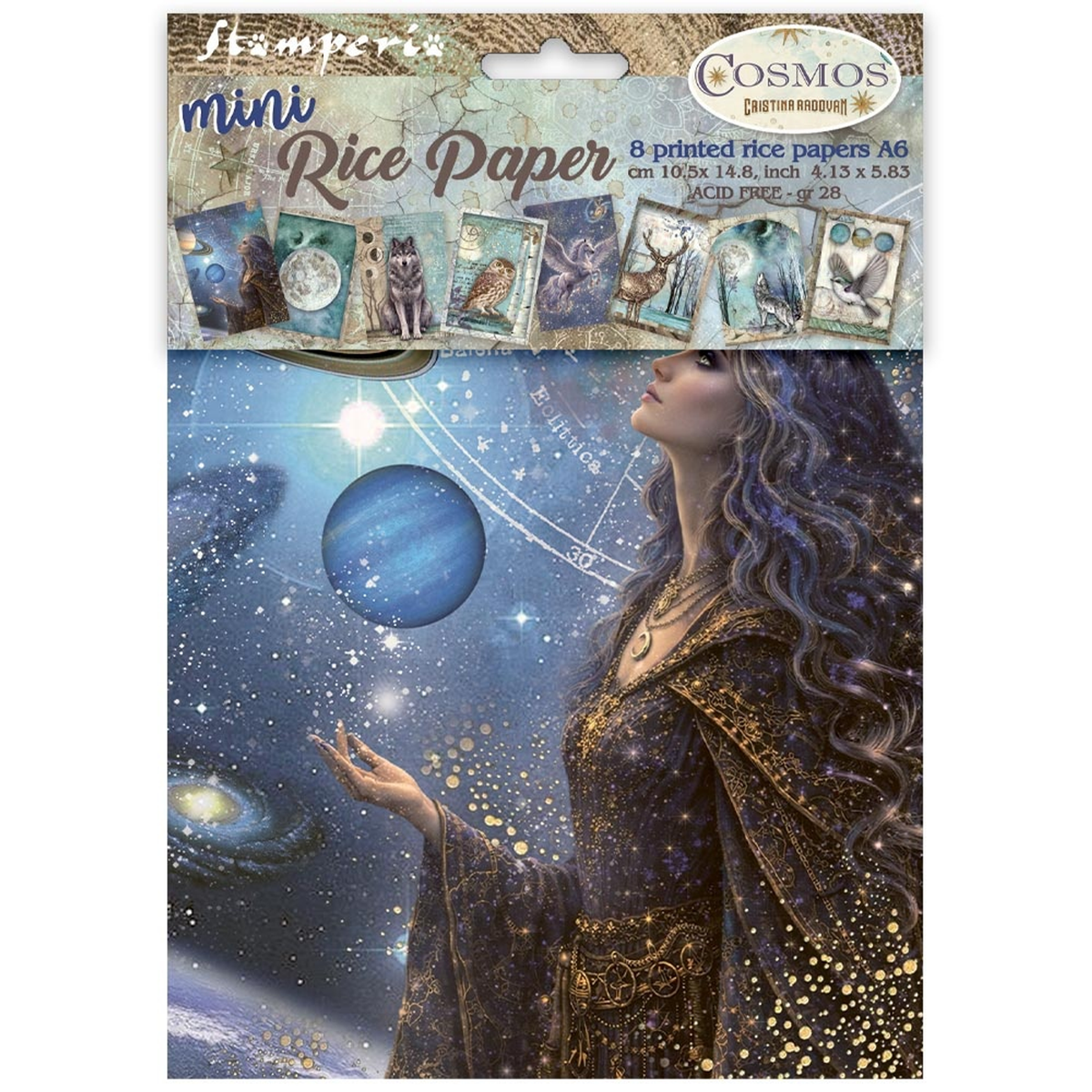 Cosmos Mini Rice Paper Selection
