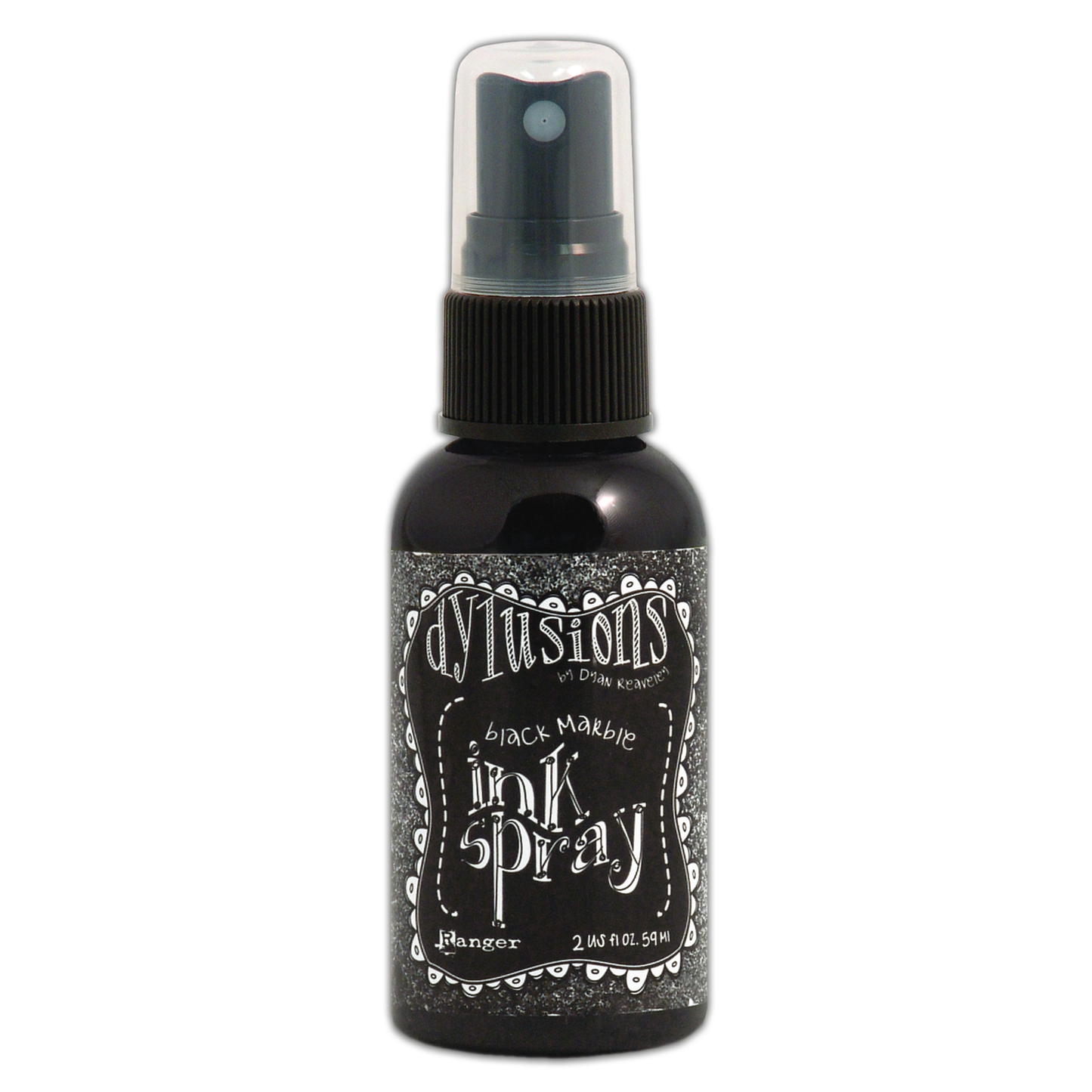 Dylusions Ink Sprays Black Marble