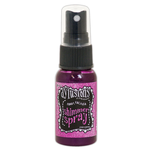 Dylusions Shimmer Sprays Funky Fuchsia