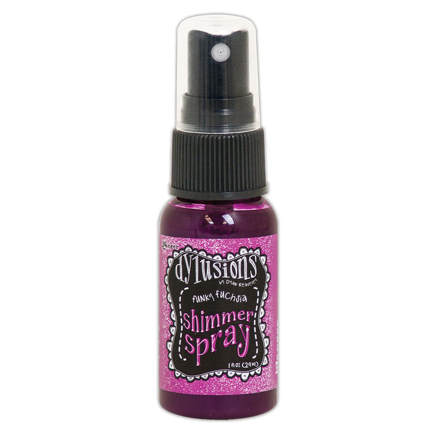 Dylusions Shimmer Sprays Funky Fuchsia