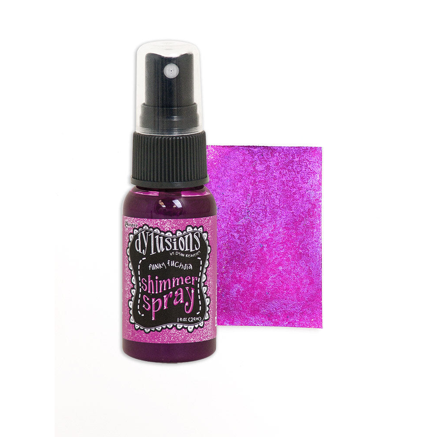 Dylusions Shimmer Sprays Funky Fuchsia