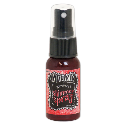 Dylusions Shimmer Sprays Postbox Red