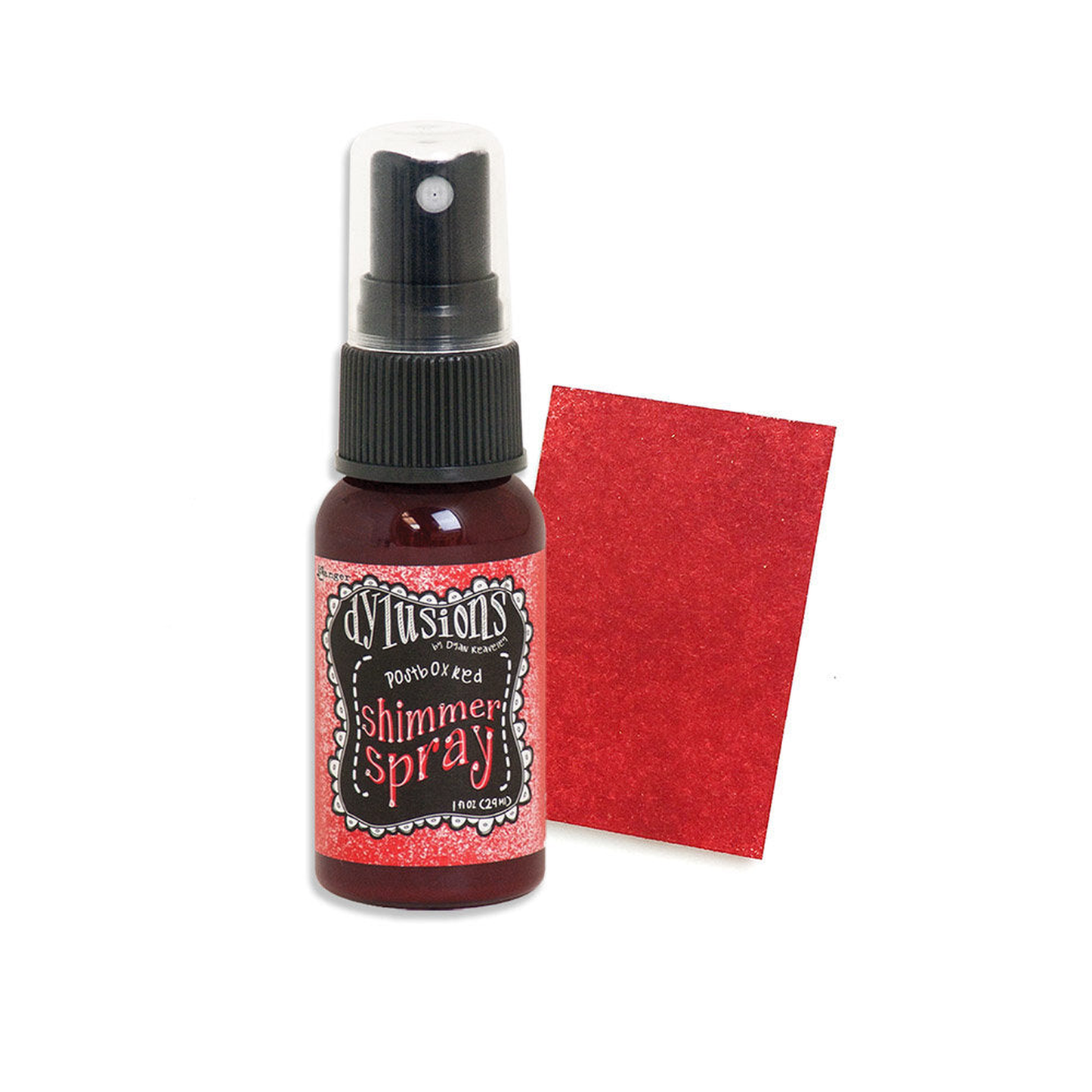 Dylusions Shimmer Sprays Postbox Red