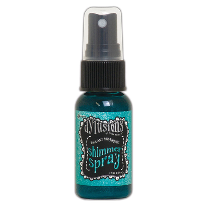 Dylusions Shimmer Sprays Vibrant Turquoise