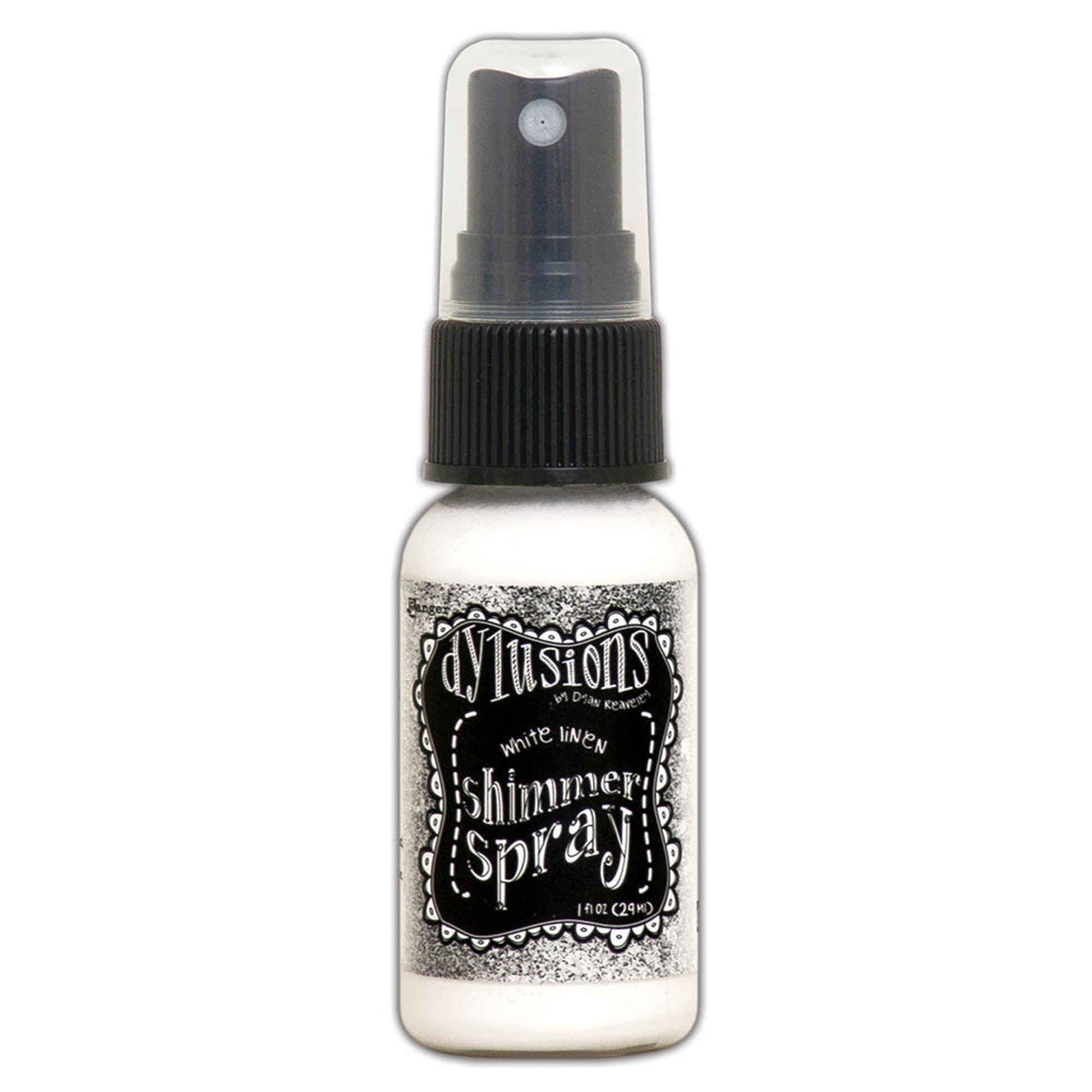 Dylusions Shimmer Sprays White Linen