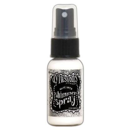 Dylusions Shimmer Sprays White Linen
