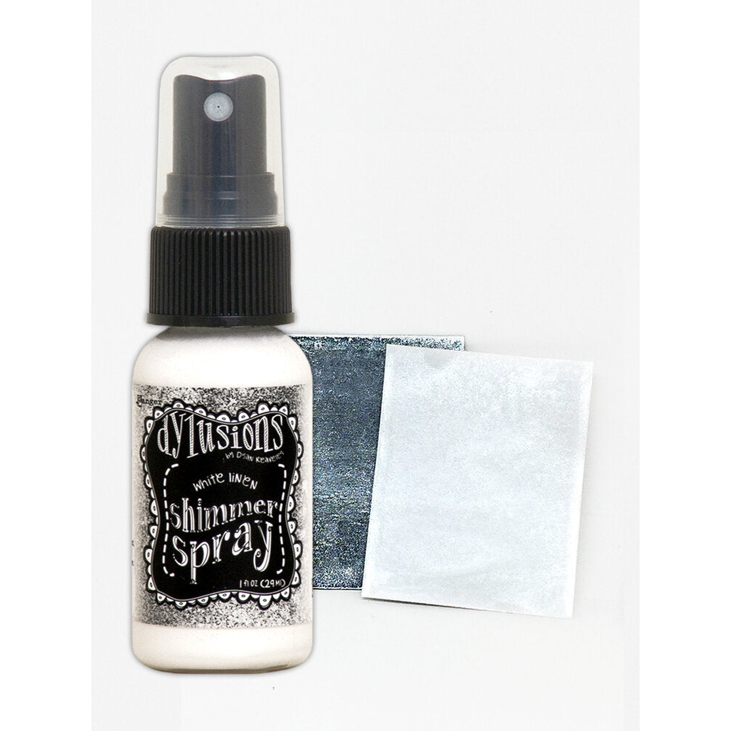 Dylusions Shimmer Sprays White Linen