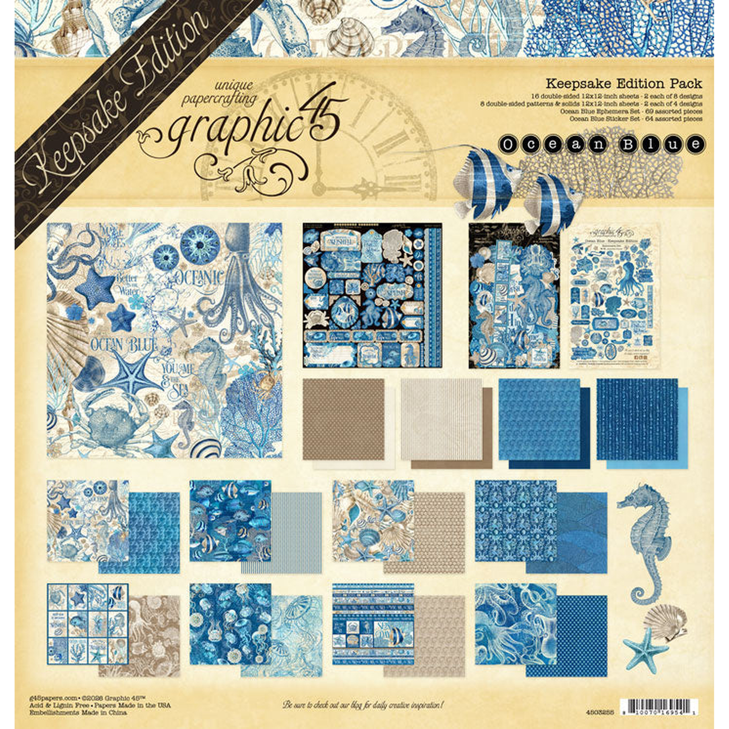 Ocean Blue Keepsake Edition