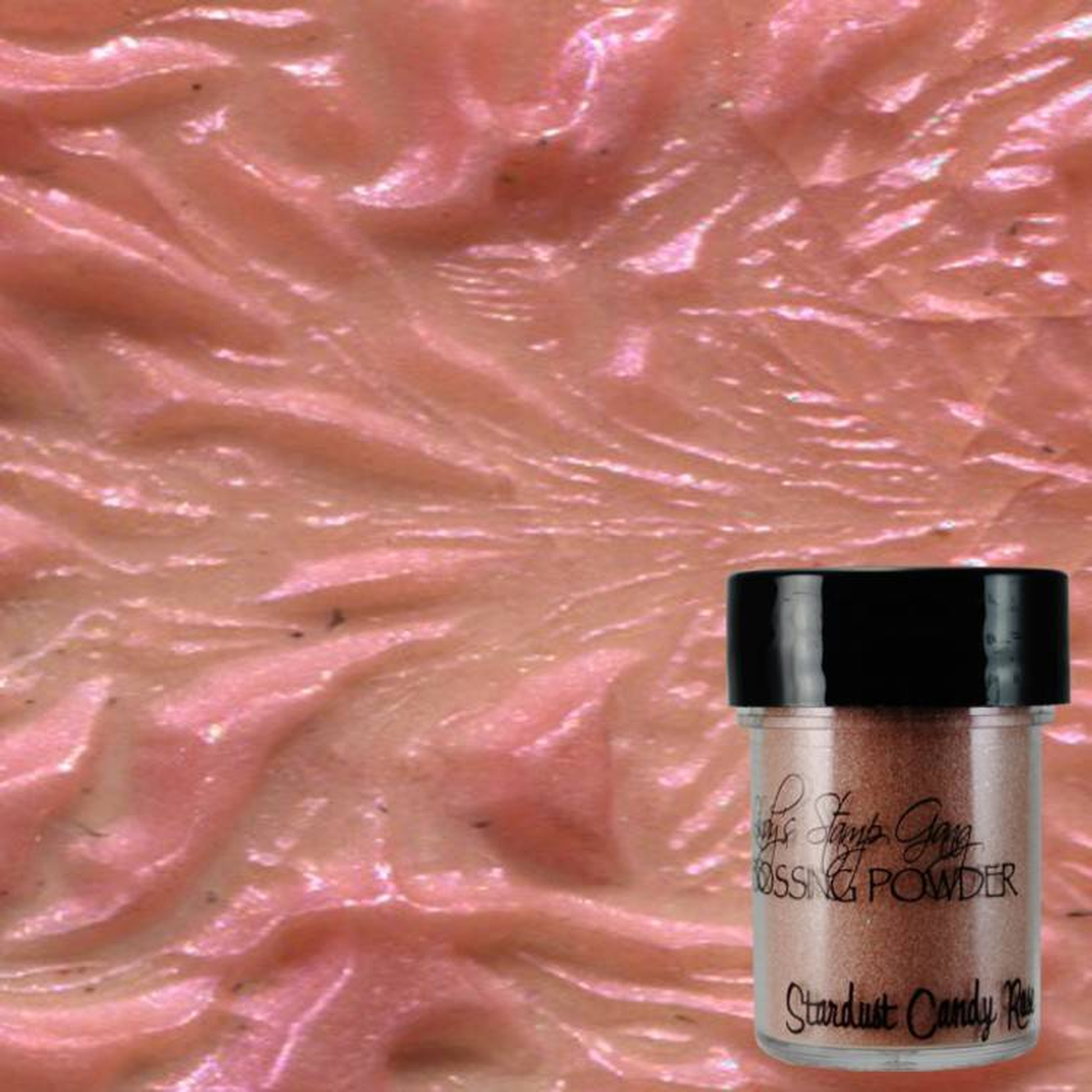Stardust Candy Rose Embossing Powder
