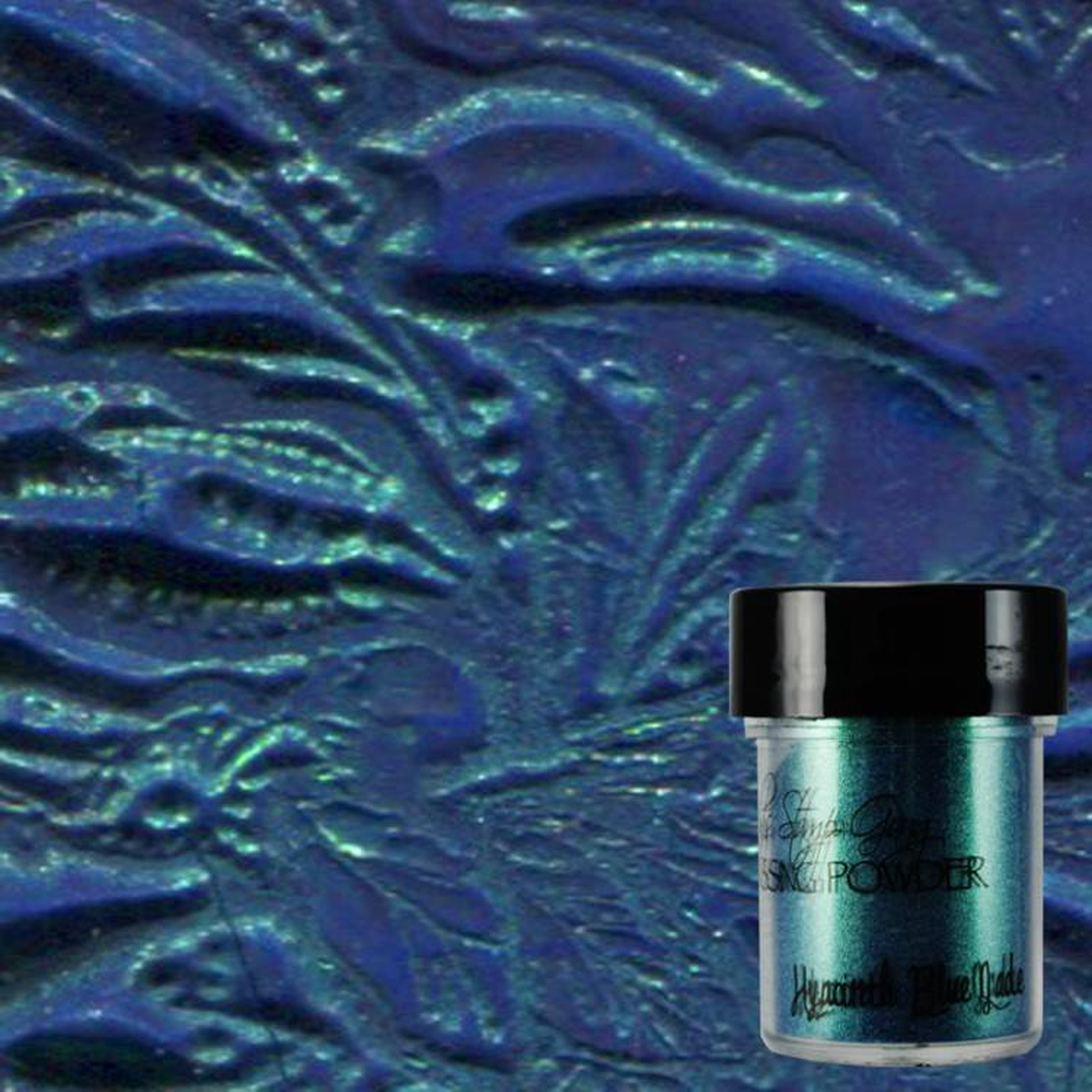 Hydrangea Blue Mauve Embossing Powder