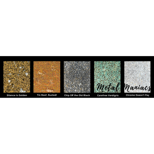 Metal Maniacs Embossing Powder Set