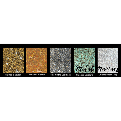 Metal Maniacs Embossing Powder Set