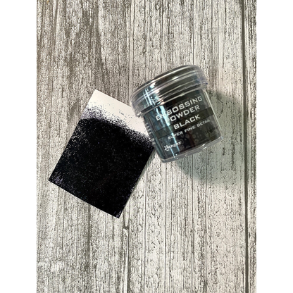 Ranger Embossing Powder Super Fine Black