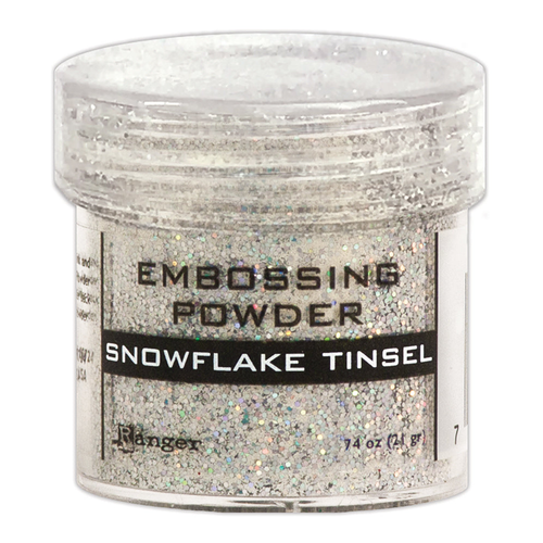 Ranger Embossing Powder Snowflake Tinsel