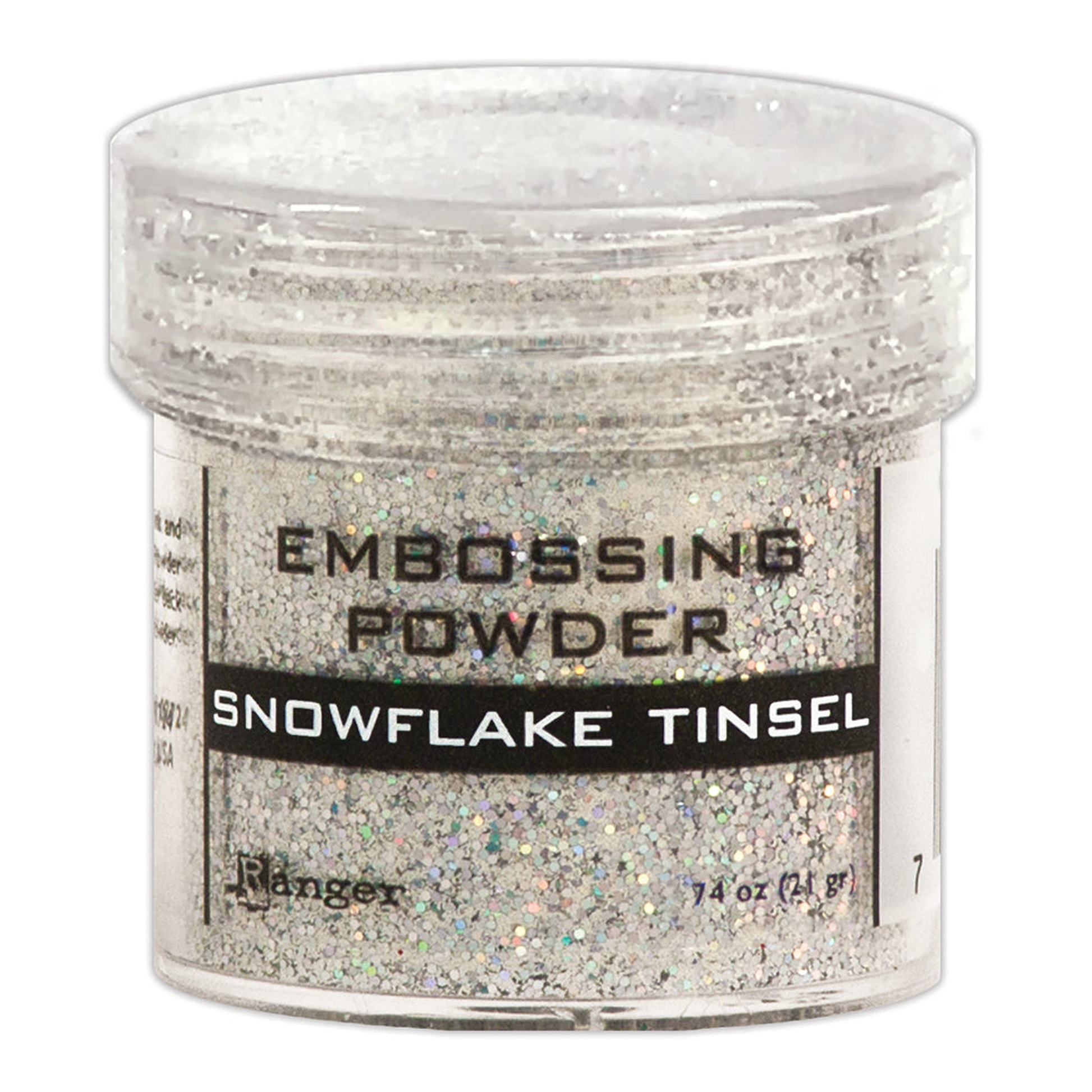Ranger Embossing Powder Snowflake Tinsel