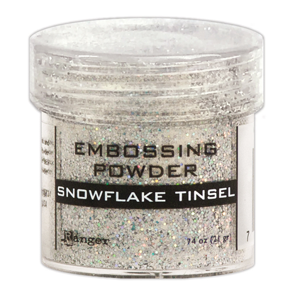 Ranger Embossing Powder Snowflake Tinsel