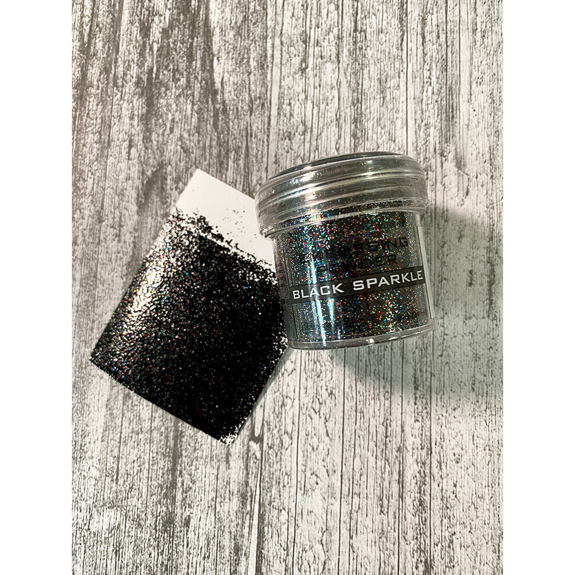 Ranger Embossing Powder Black Sparkle