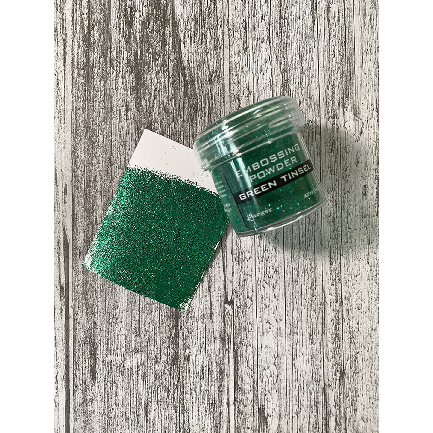 Ranger Embossing Powder Green Tinsel