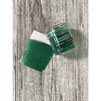 Ranger Embossing Powder Green Tinsel