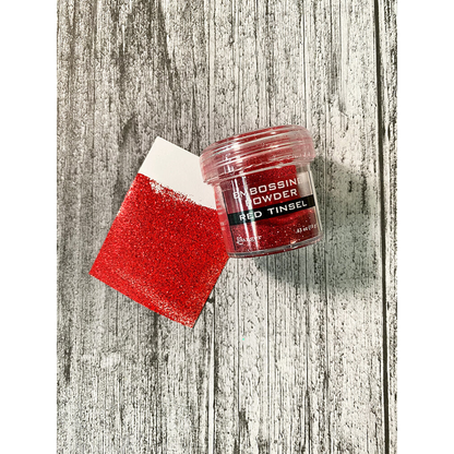 Ranger Embossing Powder Red Tinsel