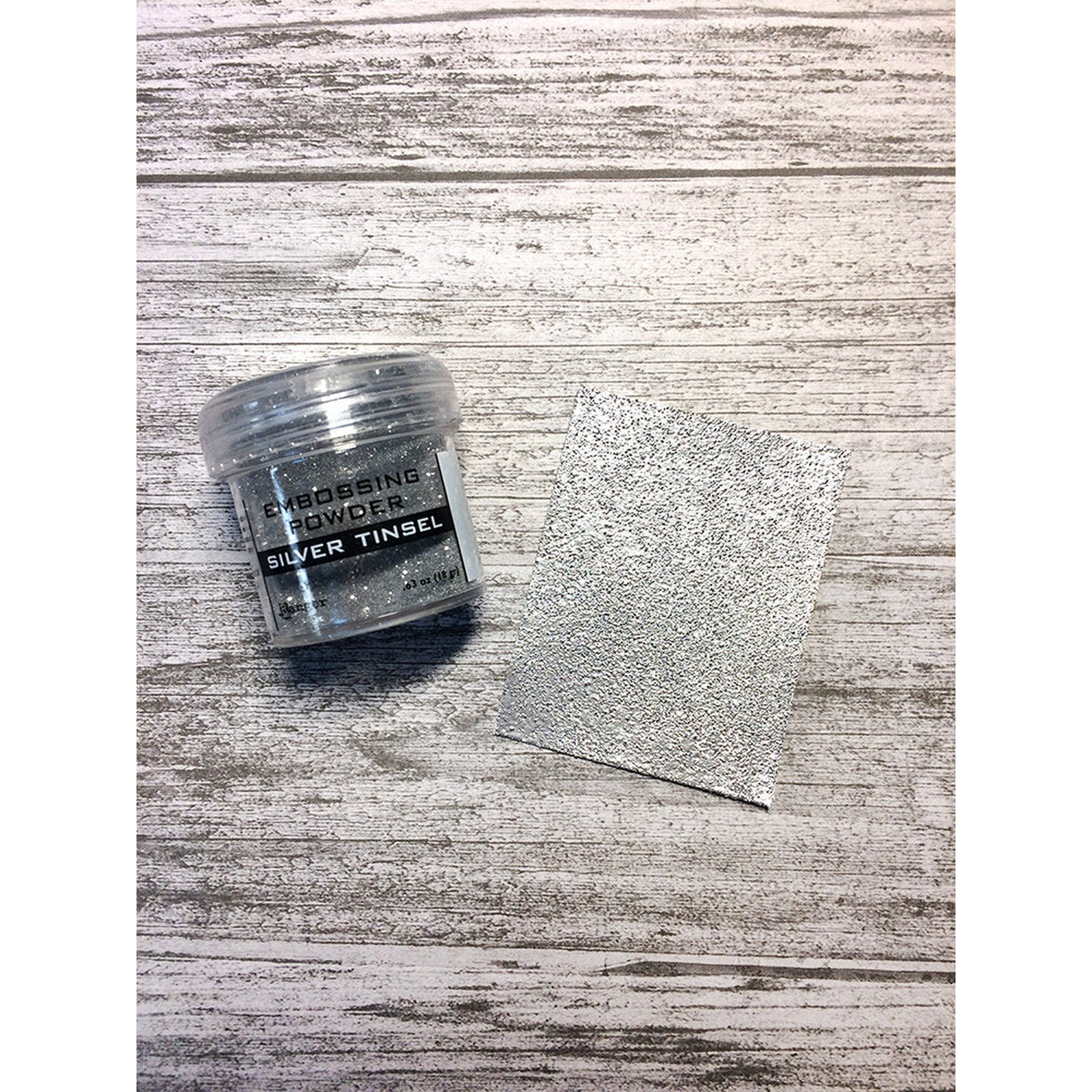 Ranger Embossing Powder Silver Tinsel