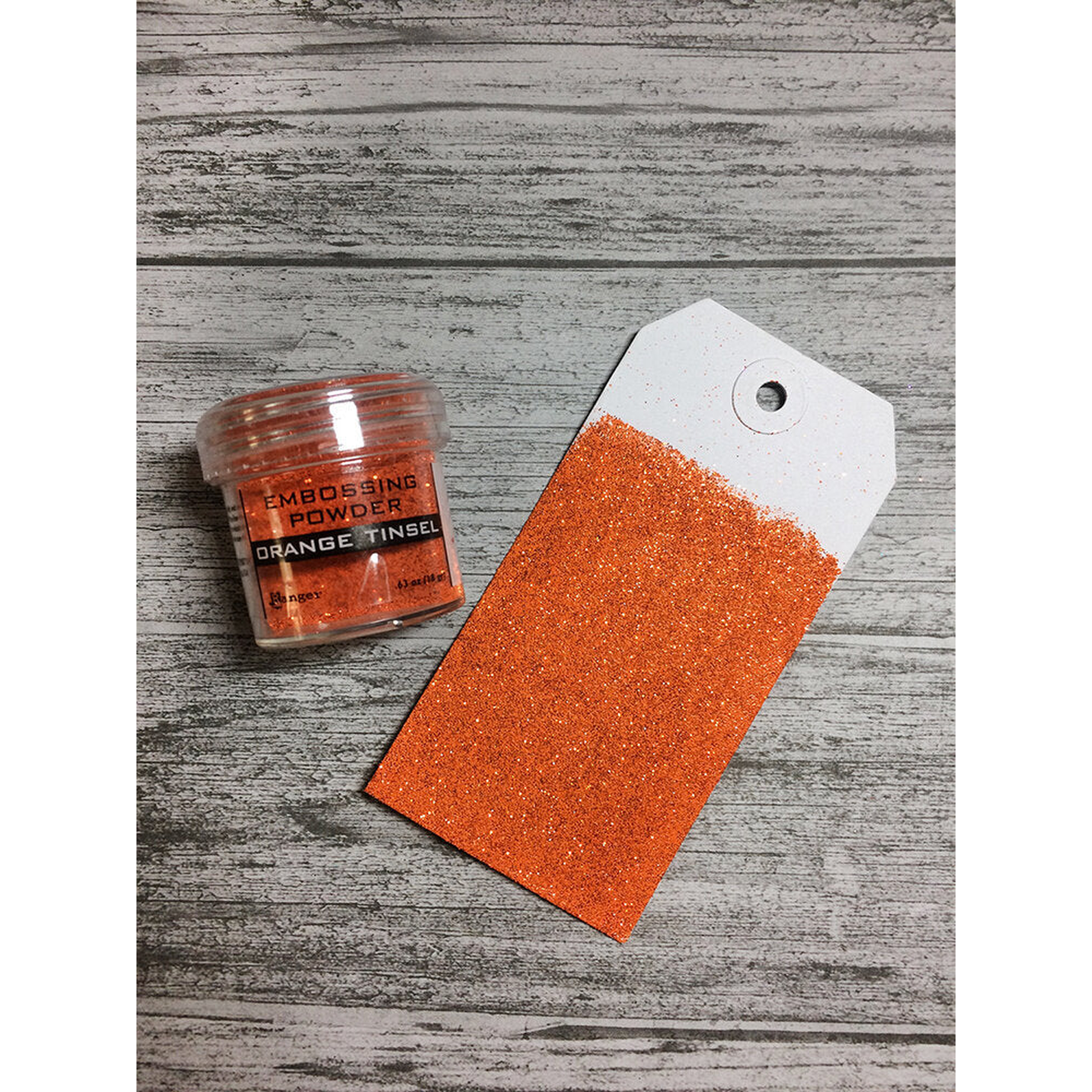 Ranger Embossing Powder Orange Tinsel