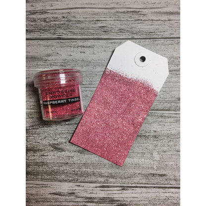 Ranger Embossing Powder Raspberry Tinsel