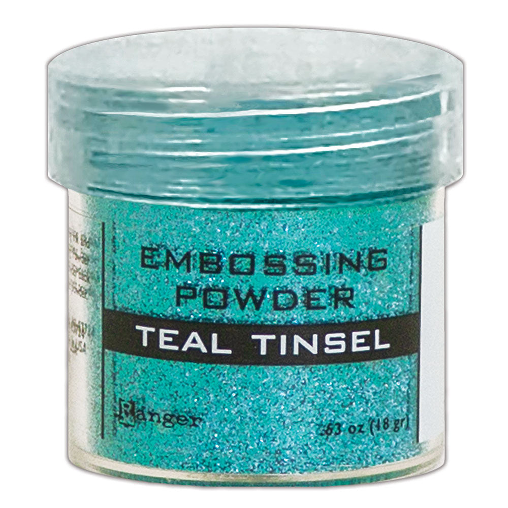 Ranger Embossing Powder Teal Tinsel