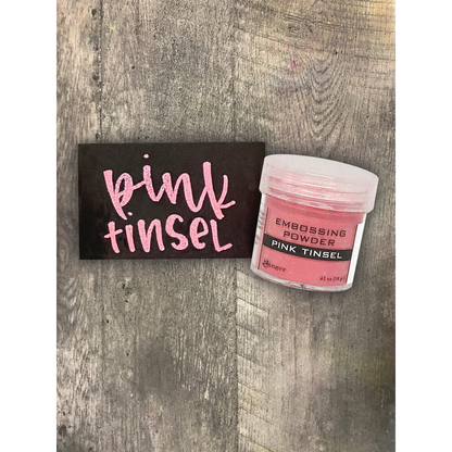 Ranger Embossing Powder Pink Tinsel