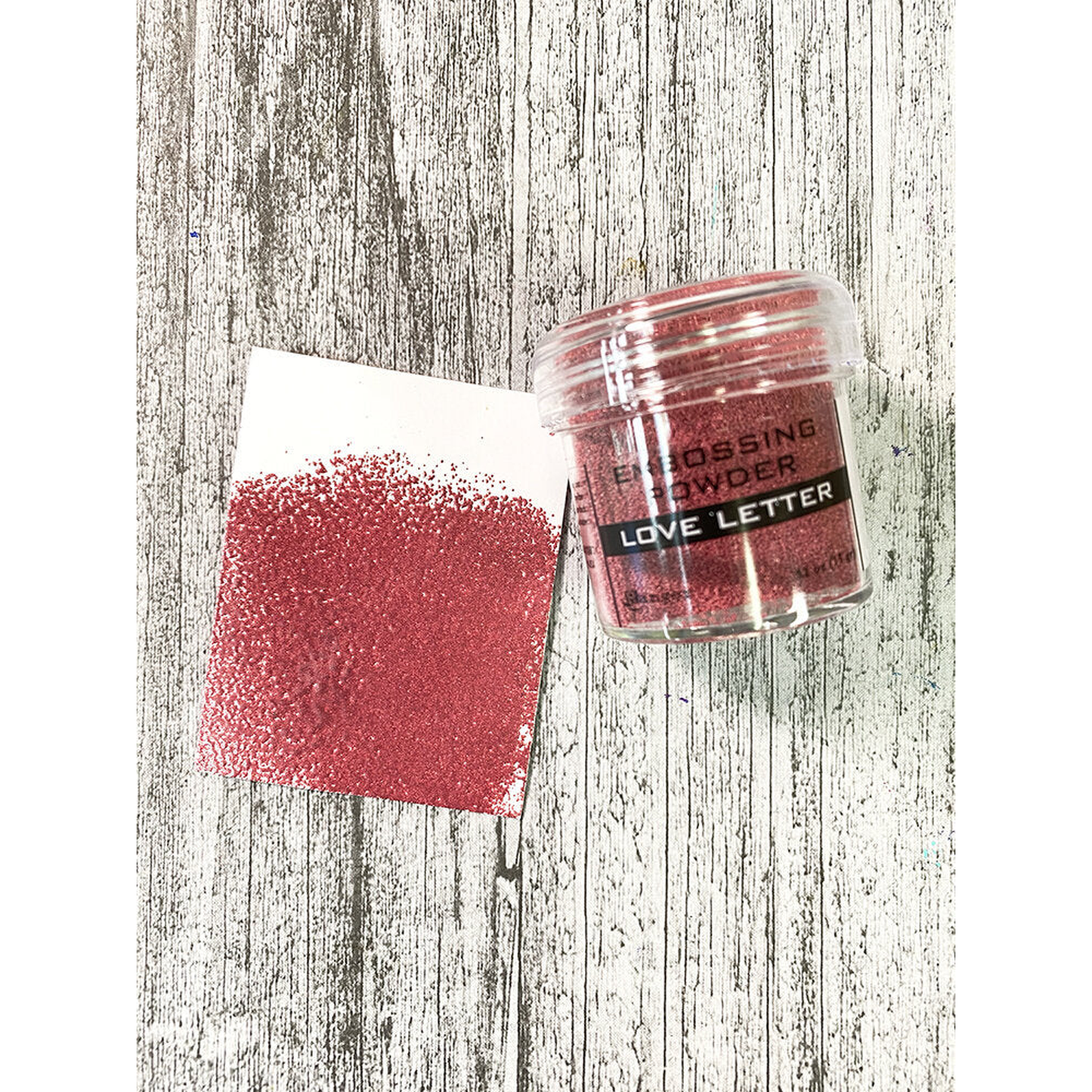 Ranger Embossing Powder Love Letter