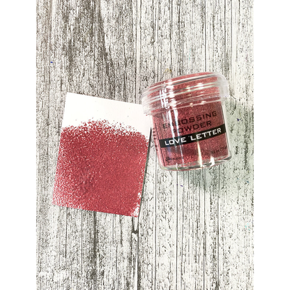Ranger Embossing Powder Love Letter