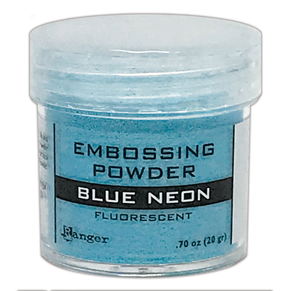Ranger Embossing Powder Fluorescent Blue Neon