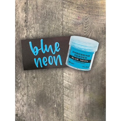 Ranger Embossing Powder Fluorescent Blue Neon