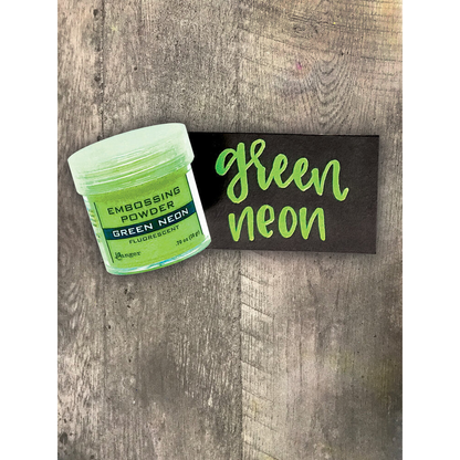 Ranger Embossing Powder Fluorescent Green Neon