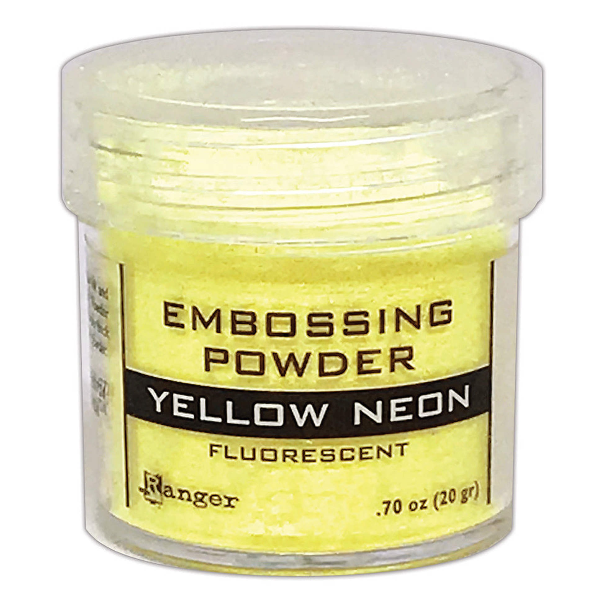 Ranger Embossing Powder Fluorescent Yellow Neon