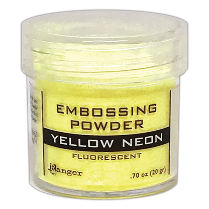 Ranger Embossing Powder Fluorescent Yellow Neon