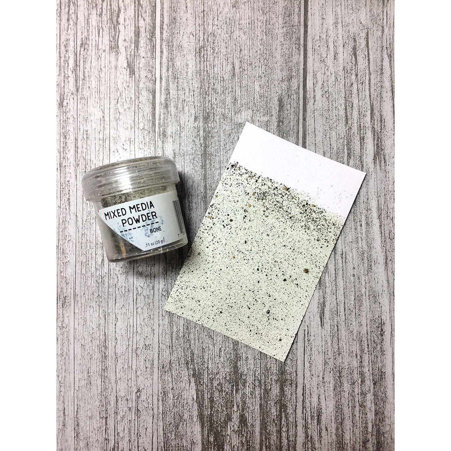 Ranger Embossing Powder Mixed Media Bone