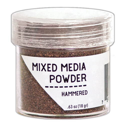 Ranger Embossing Powder Mixed Media Hammered
